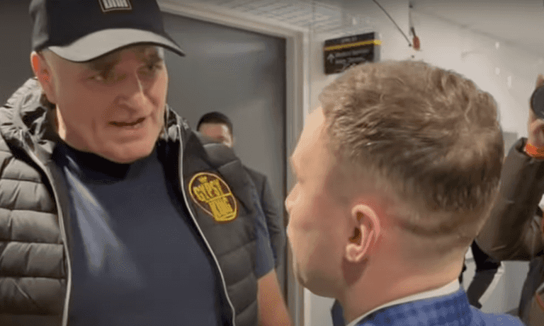 John Fury and Carl Frampton involved in angry altercation over Jake Paul comments John Fury and Carl Frampton involved in angry altercation over Jake Paul comments