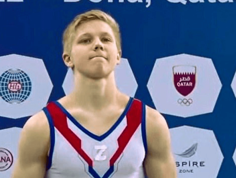 Russian athlete who wore national war symbol faces lengthy ban Russian athlete who wore national war symbol faces lengthy ban