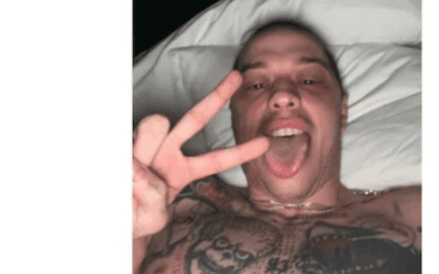 Pete Davidson taunts Kanye with ‘I’m in bed with your wife’ comment in fiery leaked text exchange Pete Davidson taunts Kanye with ‘I’m in bed with your wife’ comment in fiery leaked text exchange