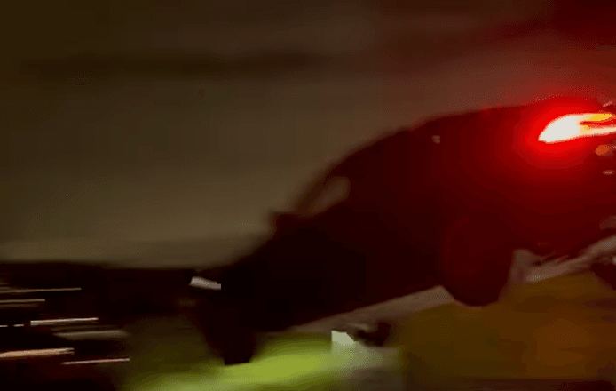 ‘Fast and furious’ video shows Tesla airborne in terrifying stunt on Los Angeles hill ‘Fast and furious’ video shows Tesla airborne in terrifying stunt on Los Angeles hill