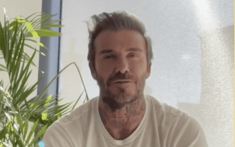 David Beckham hands over his 71 million followers to a Ukrainian doctor David Beckham hands over his 71 million followers to a Ukrainian doctor