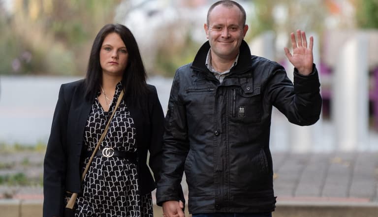 Dad jailed for four years after newborn baby mauled to death by dog suffering 40 puncture wounds Dad jailed for four years after newborn baby mauled to death by dog suffering 40 puncture wounds