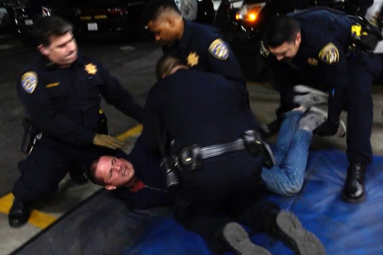 Shocking video shows death of California man pinned down by police as he says ‘I can’t breathe’ Shocking video shows death of California man pinned down by police as he says ‘I can’t breathe’