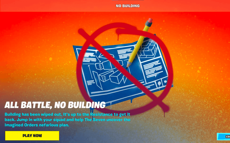 Fortnite’s ‘no-building’ to be made permanent after massive reaction from players Fortnite’s ‘no-building’ to be made permanent after massive reaction from players
