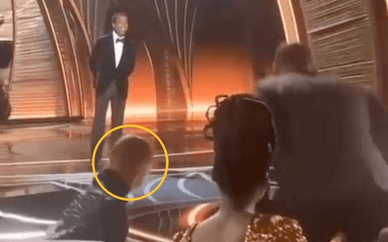 Unseen Oscars clip shows exactly how Jada reacted to Will slapping Chris Rock Unseen Oscars clip shows exactly how Jada reacted to Will slapping Chris Rock