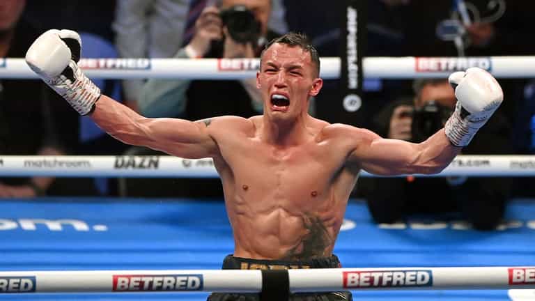Eddie Hearn confirms Josh Warrington broke jaw before stopping Kiko Martinez Eddie Hearn confirms Josh Warrington broke jaw before stopping Kiko Martinez