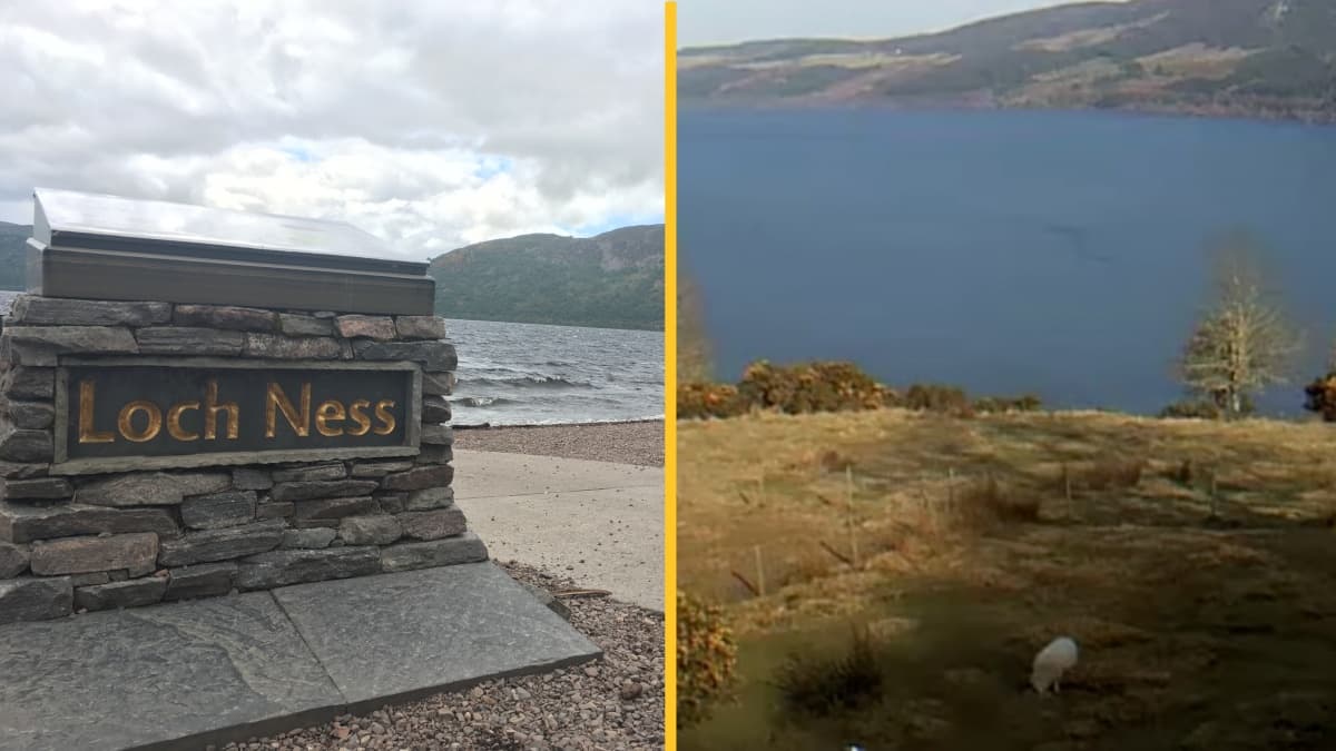 Walker claims they ‘spotted’ Loch Ness monster as pics show ‘ripple in the water’