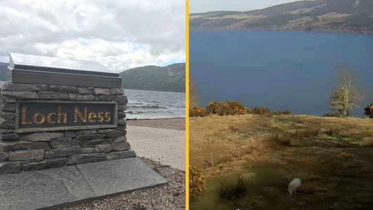 Walker claims they ‘spotted’ Loch Ness monster as pics show ‘ripple in the water’ Walker claims they ‘spotted’ Loch Ness monster as pics show ‘ripple in the water’