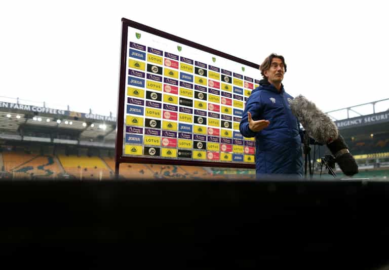 Half time interviews with managers could take place from next season Half time interviews with managers could take place from next season