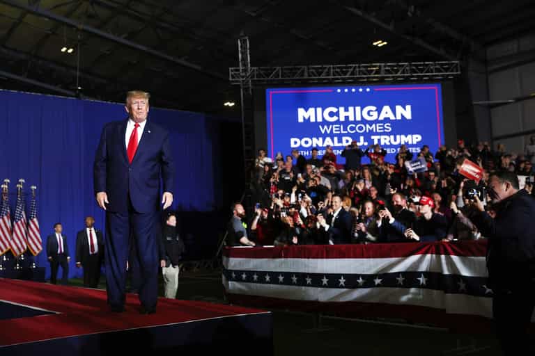 Donald Trump boasts about winning Michigan ‘Man of the Year’ award – but it doesn’t seem to exist Donald Trump boasts about winning Michigan ‘Man of the Year’ award – but it doesn’t seem to exist