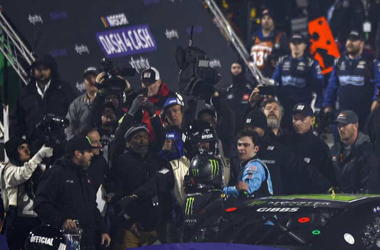 Teenaged NASCAR drivers throw fists in post-race brawl in Virginia Teenaged NASCAR drivers throw fists in post-race brawl in Virginia