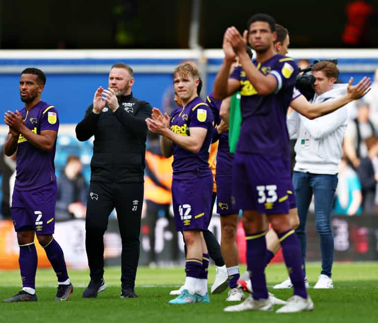 Derby County relegated from the Championship Derby County relegated from the Championship