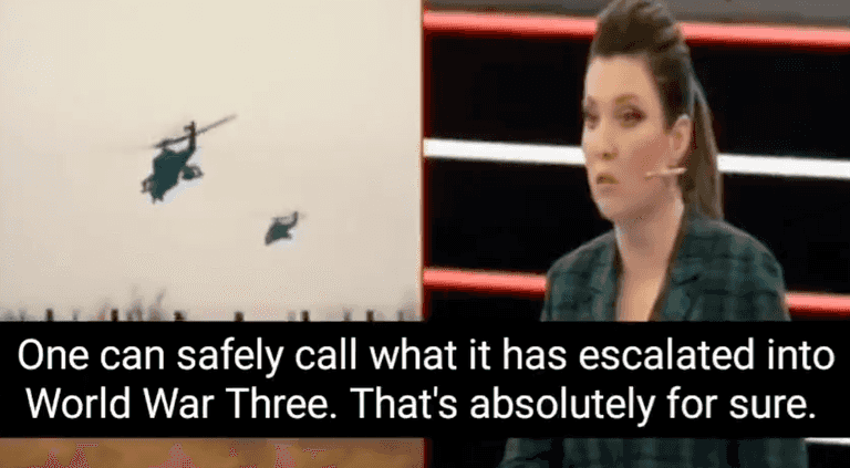 Russian state TV warns World War Three has already begun Russian state TV warns World War Three has already begun