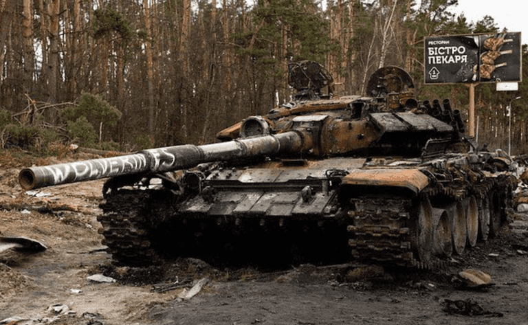 Chilling theory behind ‘Wolverines’ graffiti being left on destroyed Russian tanks Chilling theory behind ‘Wolverines’ graffiti being left on destroyed Russian tanks