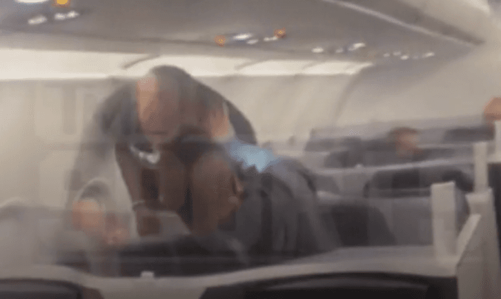 Mike Tyson filmed repeatedly punching passenger on plane