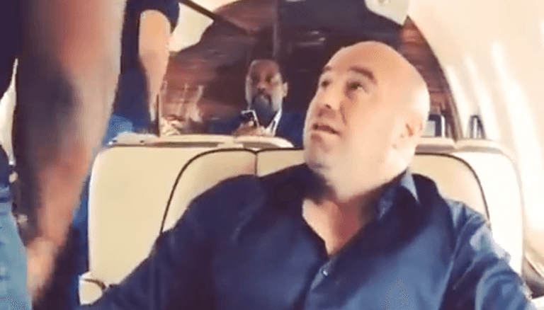Dana White posts video showing how to ‘stay alive’ after bumping into Mike Tyson on plane Dana White posts video showing how to ‘stay alive’ after bumping into Mike Tyson on plane
