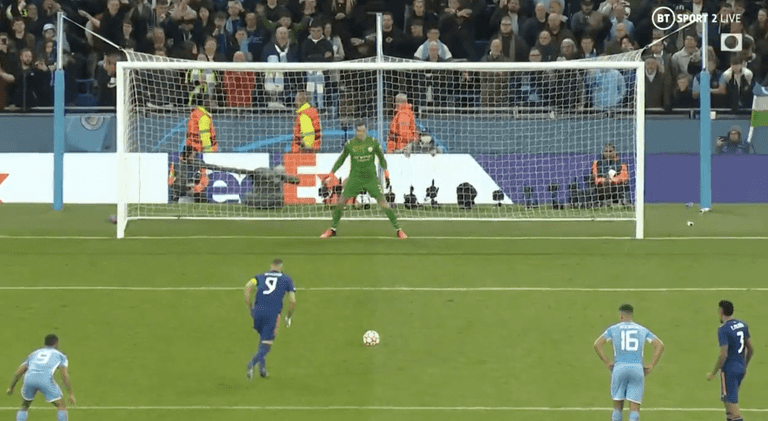Karim Benzema shows why he deserves Ballon d’Or with outrageous penalty vs Man City Karim Benzema shows why he deserves Ballon d’Or with outrageous penalty vs Man City
