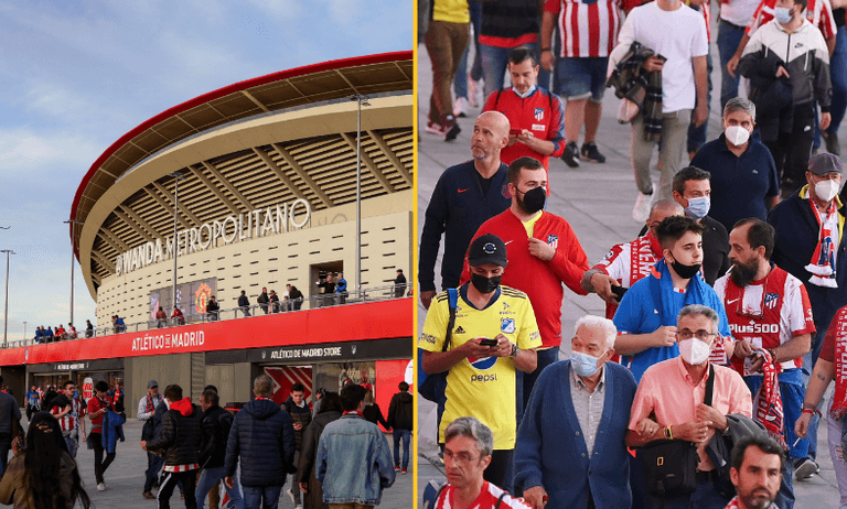 UEFA order Atletico Madrid to remove 5,000 seats for Man City clash UEFA order Atletico Madrid to remove 5,000 seats for Man City clash