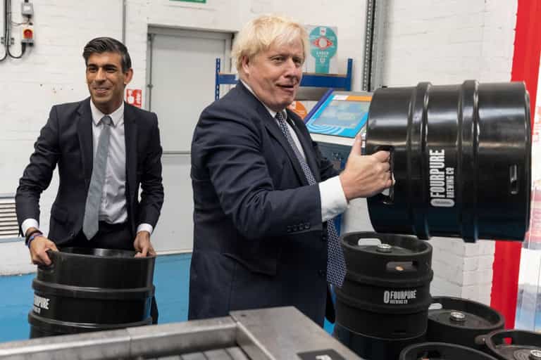 Boris Johnson and Rishi Sunak to be fined over Partygate Boris Johnson and Rishi Sunak to be fined over Partygate