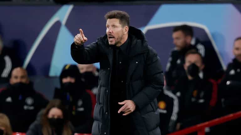 Manchester United fined after fans threw objects at Diego Simeone Manchester United fined after fans threw objects at Diego Simeone