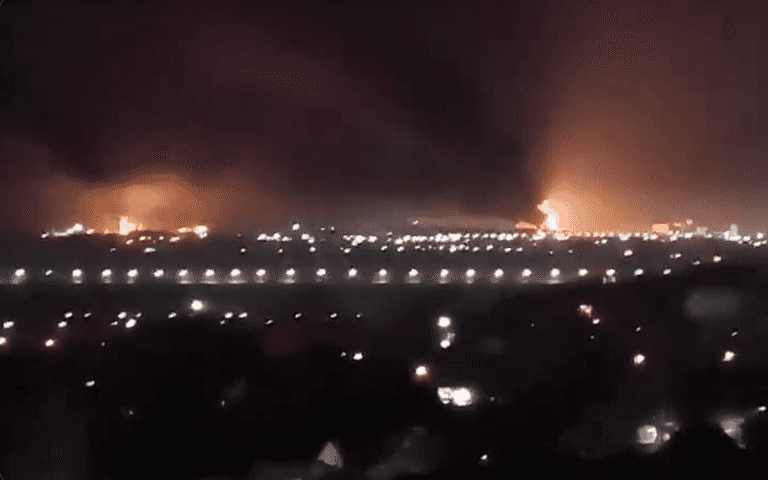Multiple fires at oil depots in Russia’s Bryansk, near Ukraine Multiple fires at oil depots in Russia’s Bryansk, near Ukraine