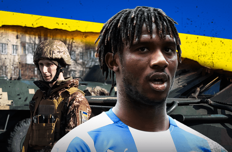 ‘This is what you see in Call of Duty’: Viv Solomon-Otabor on escaping Ukraine during the war ‘This is what you see in Call of Duty’: Viv Solomon-Otabor on escaping Ukraine during the war