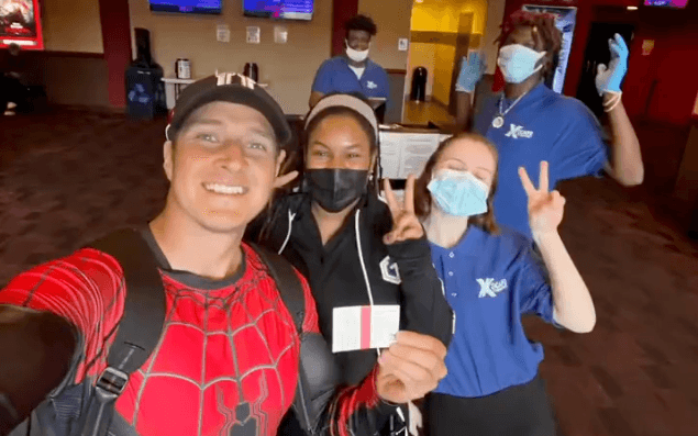Man holds pee long enough to break Guinness World Record watching Spider-Man: No Way Home 292 times Man holds pee long enough to break Guinness World Record watching Spider-Man: No Way Home 292 times