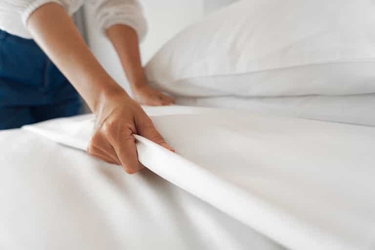 Just half of British single guys change their bed sheets ‘every four months’ Just half of British single guys change their bed sheets ‘every four months’