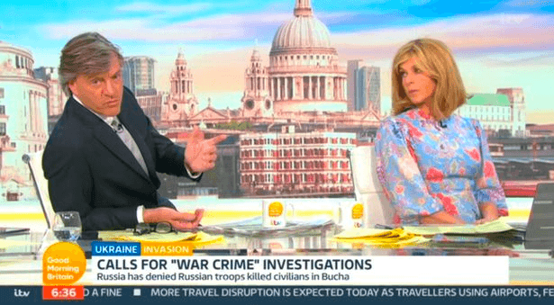 Richard Madeley sparks outrage on GMB by asking ‘how exactly is rape a weapon of war?’ Richard Madeley sparks outrage on GMB by asking ‘how exactly is rape a weapon of war?’