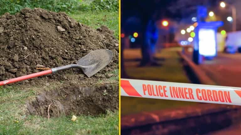Man dramatically dies of heart attack while burying girlfriend in garden Man dramatically dies of heart attack while burying girlfriend in garden