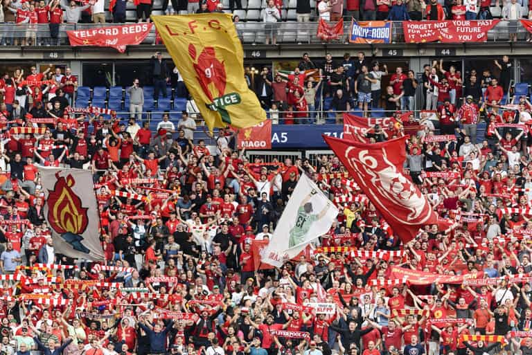 Merseyside police defend ‘exemplary’ Liverpool fans tear gassed by French police Merseyside police defend ‘exemplary’ Liverpool fans tear gassed by French police
