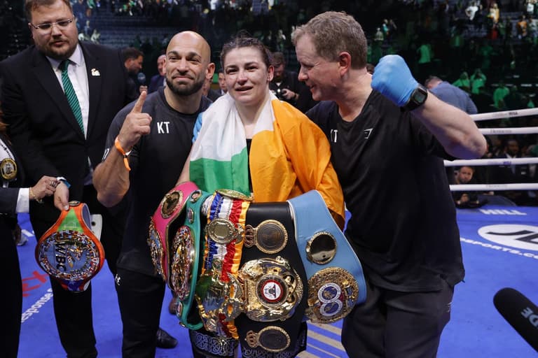 Katie Taylor comes back from the brink to beat Amanda Serrano in fight of the year Katie Taylor comes back from the brink to beat Amanda Serrano in fight of the year