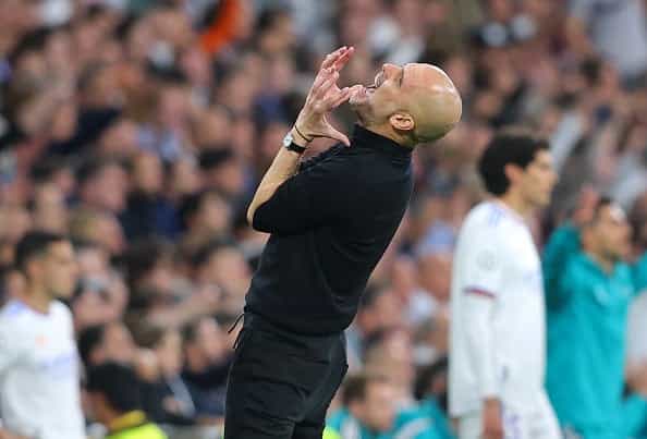 Pep Guardiola tries to explain how Man City collapsed against Real Madrid Pep Guardiola tries to explain how Man City collapsed against Real Madrid