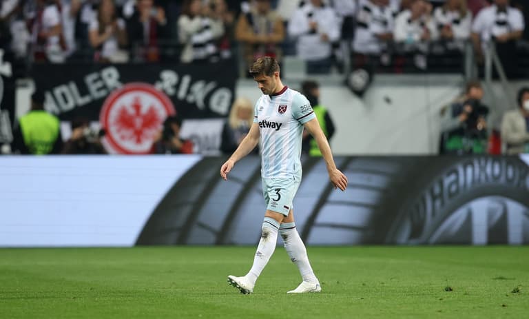 ‘Liability’ Aaron Cresswell hammered for red card mistake in Europa League semi-final ‘Liability’ Aaron Cresswell hammered for red card mistake in Europa League semi-final
