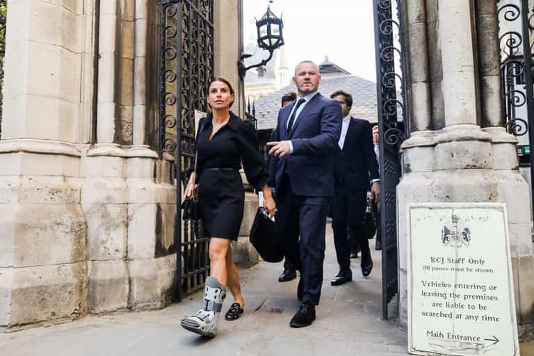Wagatha Christie: Coleen and Wayne Rooney skip last day of trial as Vardy arrives alone Wagatha Christie: Coleen and Wayne Rooney skip last day of trial as Vardy arrives alone