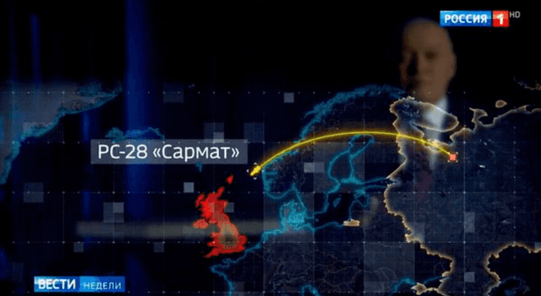 UK will be ‘plunged into sea’ by radioactive tsunami missile strike, says Russian state TV UK will be ‘plunged into sea’ by radioactive tsunami missile strike, says Russian state TV