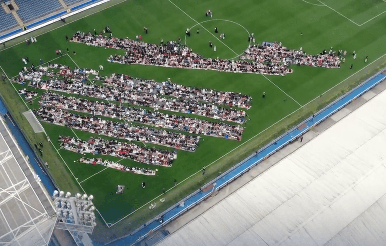 Blackburn Rovers become first club in UK to host Eid prayers at stadium Blackburn Rovers become first club in UK to host Eid prayers at stadium