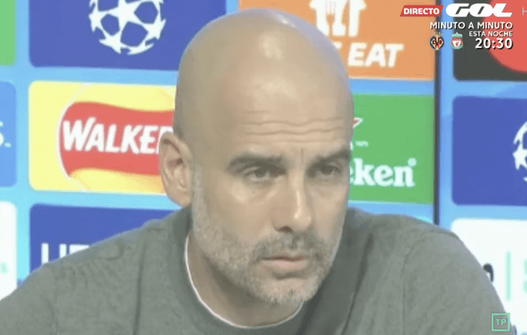 Pep Guardiola left confused by bizarre question ahead of Real Madrid tie Pep Guardiola left confused by bizarre question ahead of Real Madrid tie