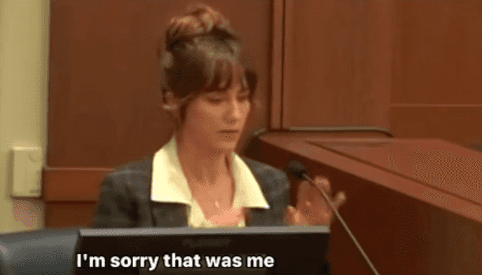 Confusion as woman appears to fart during viral clip of Depp-Heard trial Confusion as woman appears to fart during viral clip of Depp-Heard trial