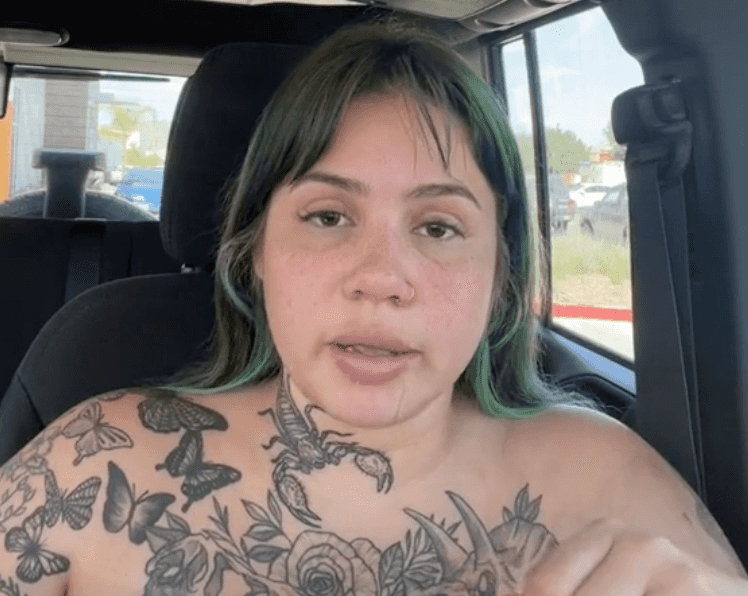 Woman leaves tattoo shop in garage mid-inking after being fat-shamed Woman leaves tattoo shop in garage mid-inking after being fat-shamed