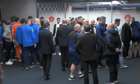 Burnley’s Phil Bardsley in heated tunnel exchange after controversial Spurs penalty Burnley’s Phil Bardsley in heated tunnel exchange after controversial Spurs penalty