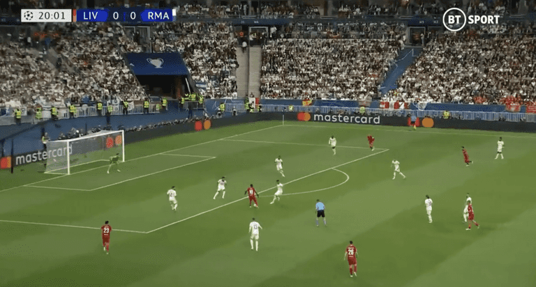 Fans react to ‘bizarre’ camera angle for Champions League final in Paris Fans react to ‘bizarre’ camera angle for Champions League final in Paris