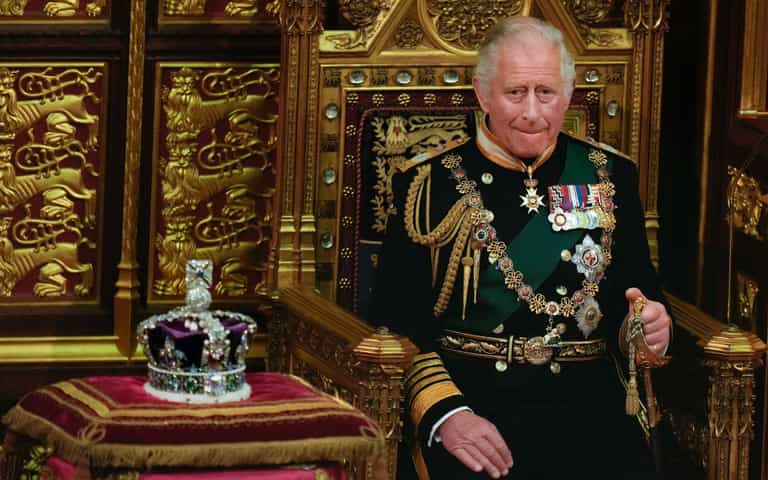 Americans horrified as Prince Charles talks about cost-of-living crisis from golden throne Americans horrified as Prince Charles talks about cost-of-living crisis from golden throne