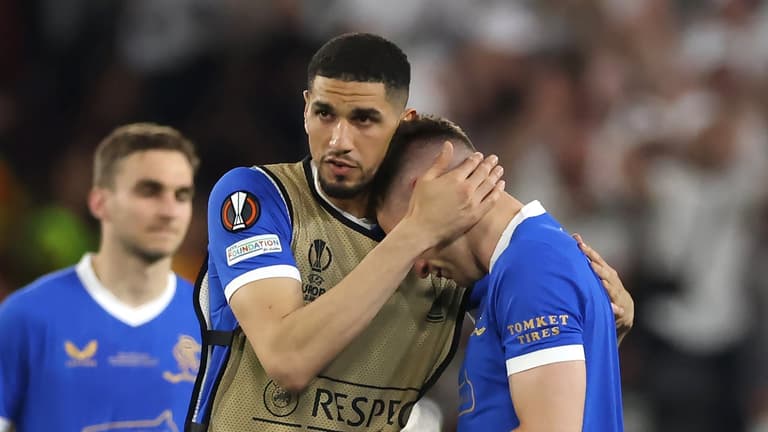 Rangers defender Leon Balogun thanked for ‘saving fan’s life’ in Seville Rangers defender Leon Balogun thanked for ‘saving fan’s life’ in Seville