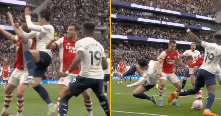 Arsenal fans left fuming as Spurs take lead through ‘soft’ penalty Arsenal fans left fuming as Spurs take lead through ‘soft’ penalty