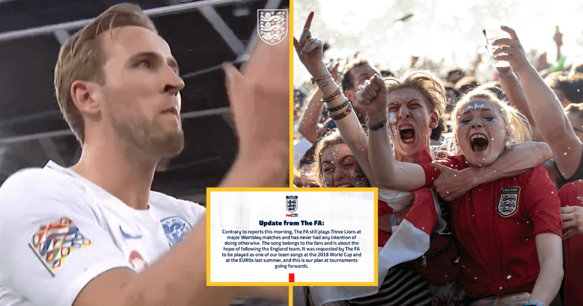 The FA rubbish rumours of scrapping ‘Three Lions’ for Qatar World Cup