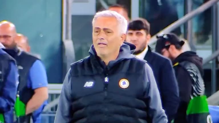 Jose Mourinho burst into tears after guiding Roma to Europa Conference League final Jose Mourinho burst into tears after guiding Roma to Europa Conference League final