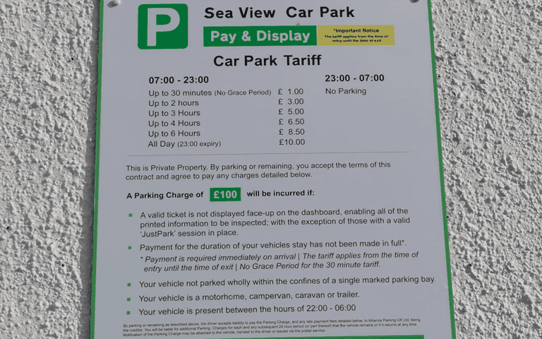 UK drivers shocked over car park that fines people even if they don’t park UK drivers shocked over car park that fines people even if they don’t park