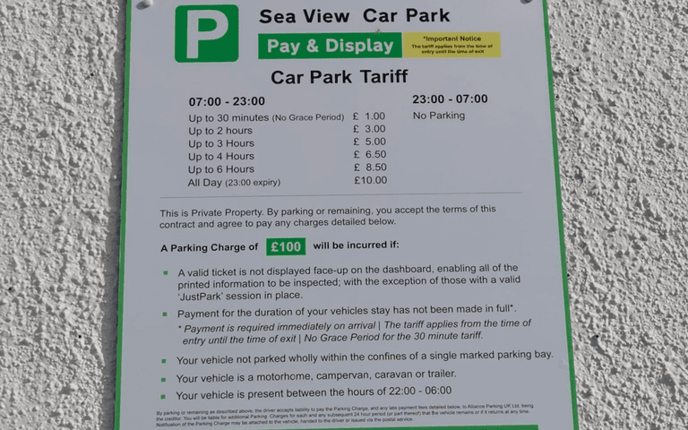 UK drivers shocked over car park that fines people even if they don’t park UK drivers shocked over car park that fines people even if they don’t park