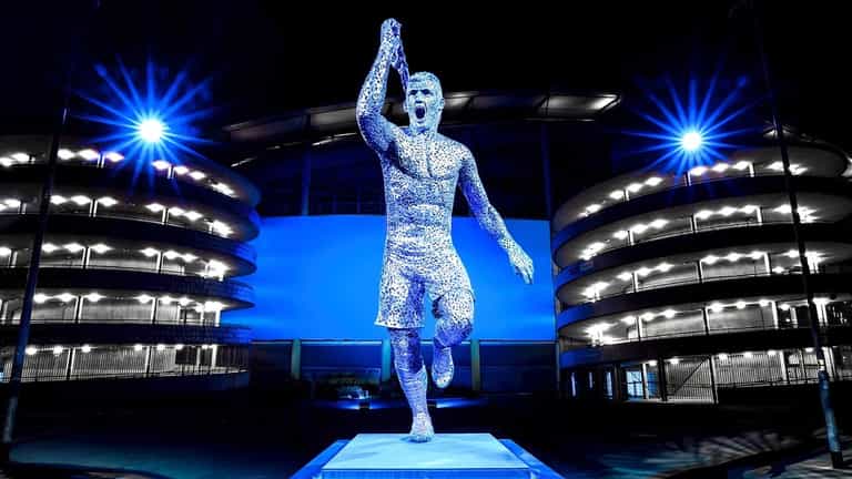 Everyone is saying the same thing about Sergio Aguero’s new statue Everyone is saying the same thing about Sergio Aguero’s new statue